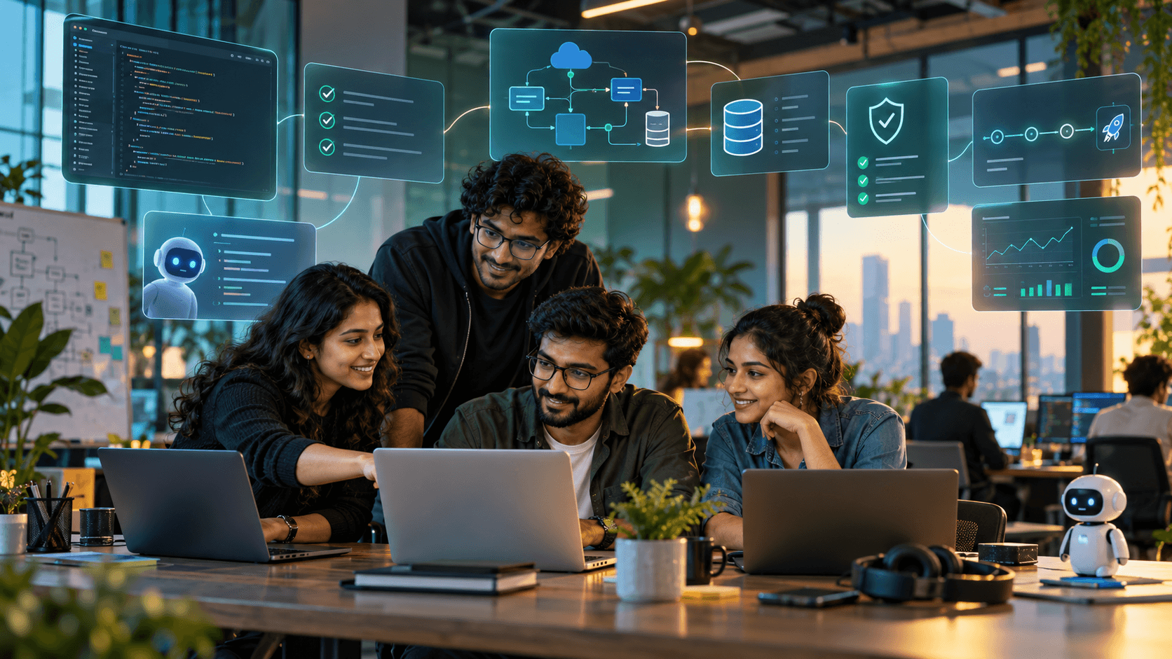 AI-Powered Software Developer hero image